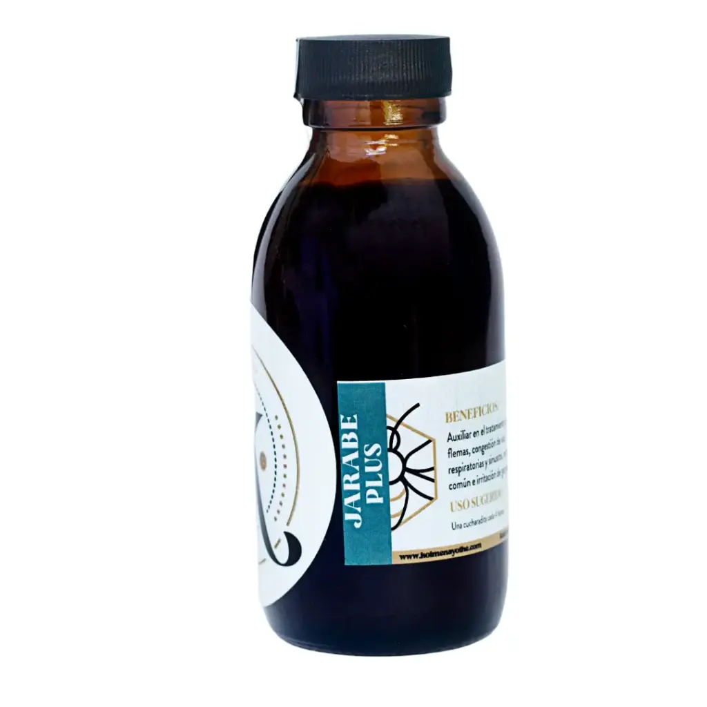 Jarabe Plus (miel, propóleo y menta) [120 ml]