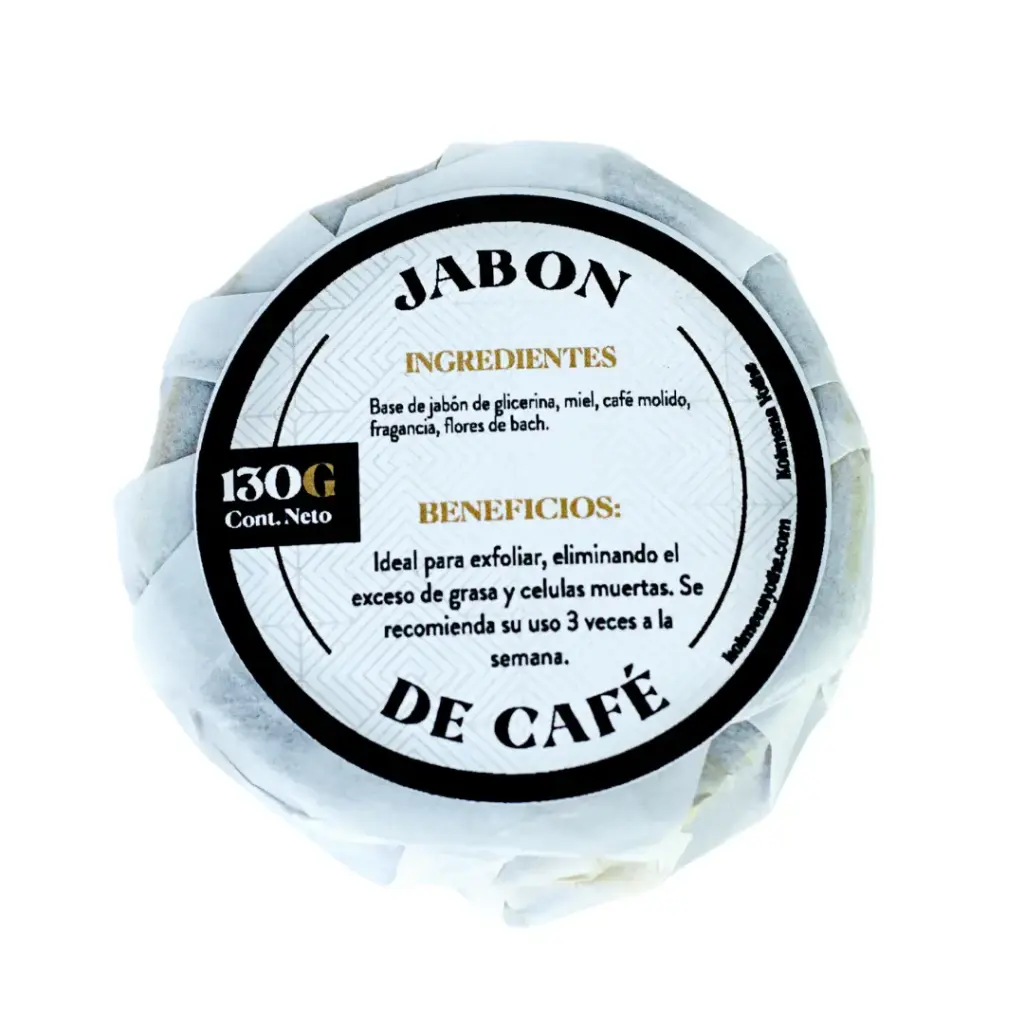 Jabón Exfoliante de Café [130 gr]